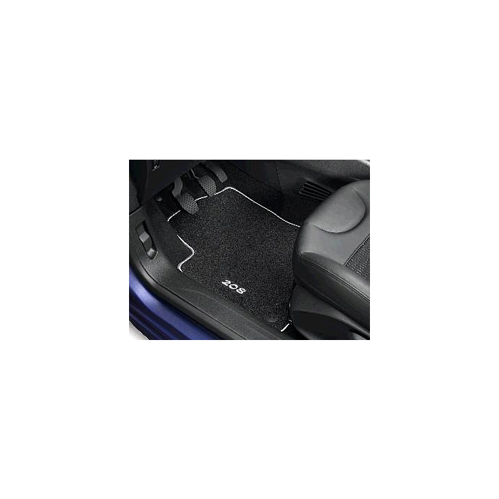 Peugeot 208 (2012 - 2019) floor mats velours LHD
