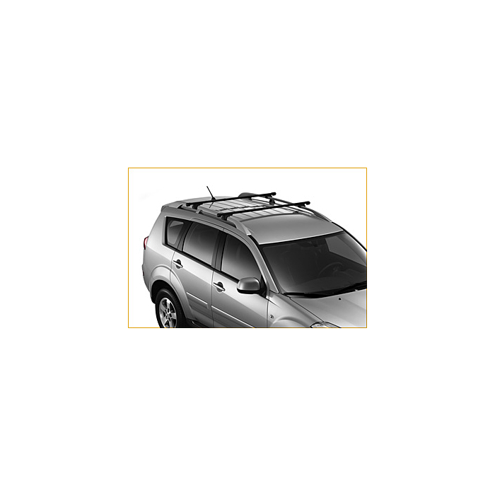Peugeot 4007 roof base carrier for roof rails