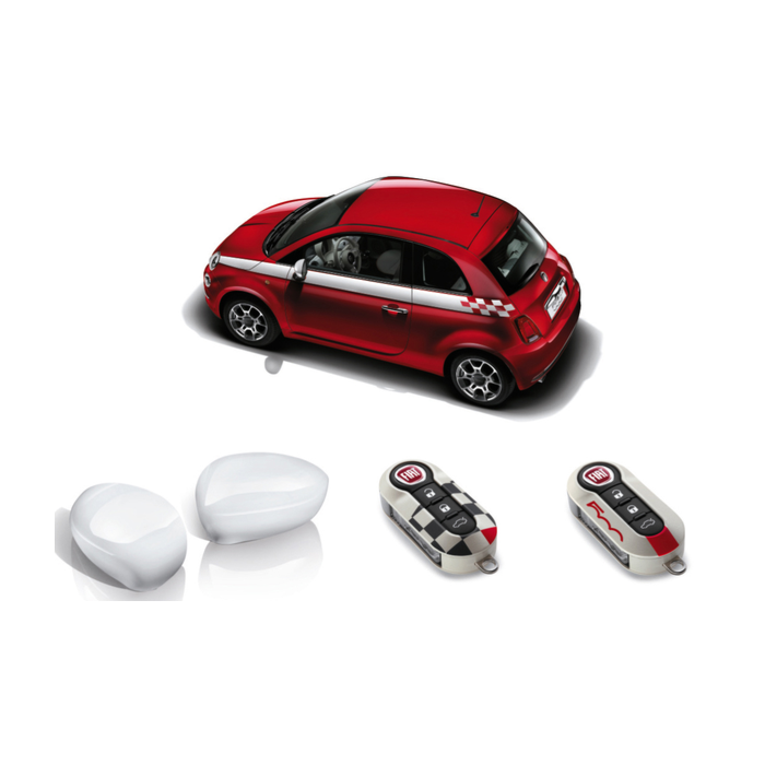 Fiat 500/500c pakket Sport wit
