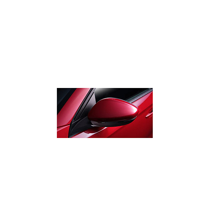 Opel Corsa F spiegelkappen rood