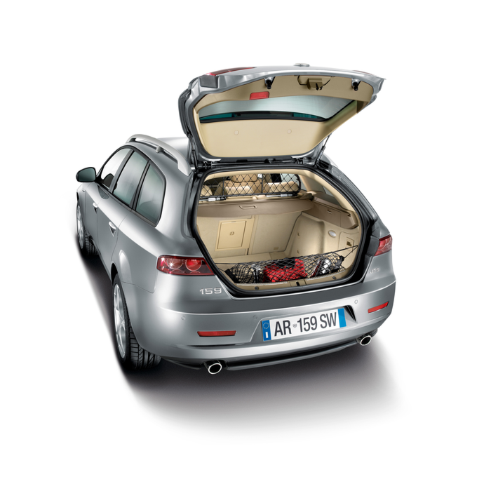 Alfa Romeo 159 stationwagon scheidingsnet voor bagageruimte