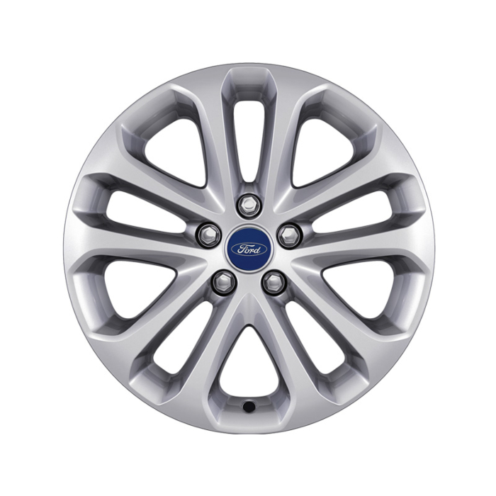 Ford lichtmetalen velg 17" 5x2-spaaks design, zilver