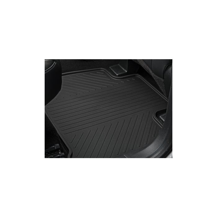 Ford Galaxy / S-MAX (05/2015 - 06/2019) vloermatten all-weather achter, zwart