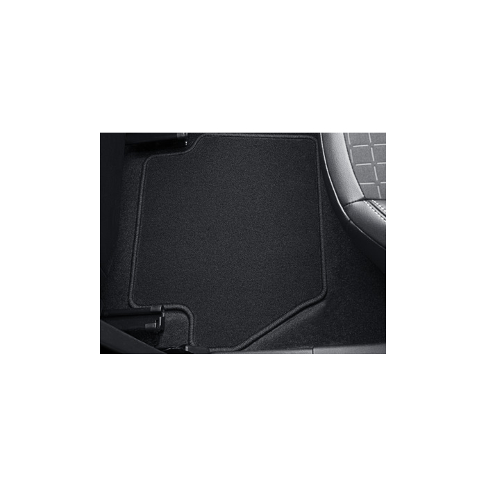 Ford Fiesta (07/2017 - 2023) / Puma (10/2019 - ..) vloermatten, standaard achter, zwart