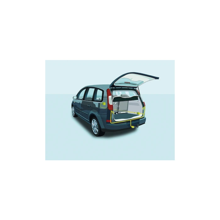 Ford C-MAX (04/2015 - 09/2018) trekhaak aansluiting 13-polig Ford C-MAX (04/2015 - 09/2018) trekhaak aansluiting 13-polig