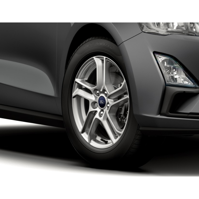 Ford FOCUS ALLOY WHEEL 16" 5-SPOKE DESIGN, SPARKLE SILVER