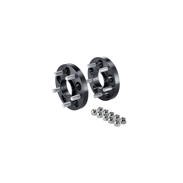 Ford Focus (04/2018 - ..) Eibach Pro-Spacer Kit spoorverbreders System 4, zwart geanodiseerd 20 mm
