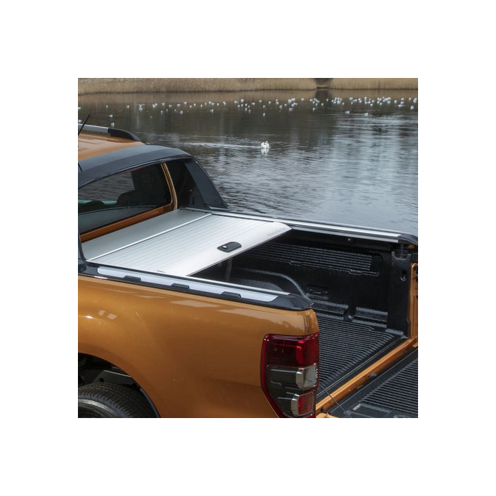 Ford Ranger (11/2011 - 11/2022) oprolbare tonneau cover zilver