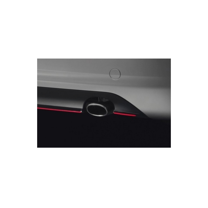 Peugeot 208 (2012 - 2019) GT-line diffusor met zichtbare einddemper