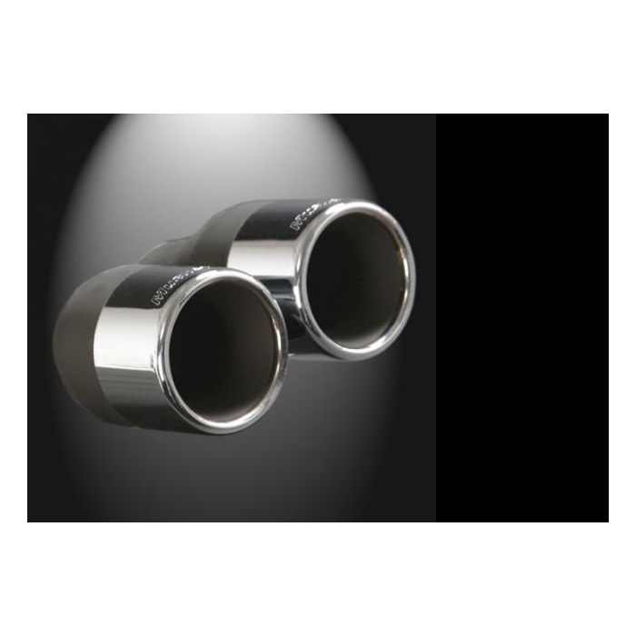 Musketier Peugeot 206 exhaust stainless steel 2xØ90 mm