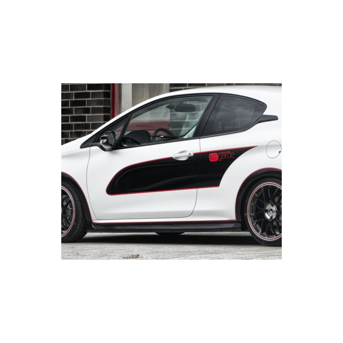 Musketier Peugeot 208 (2012 - 2019) side skirts black