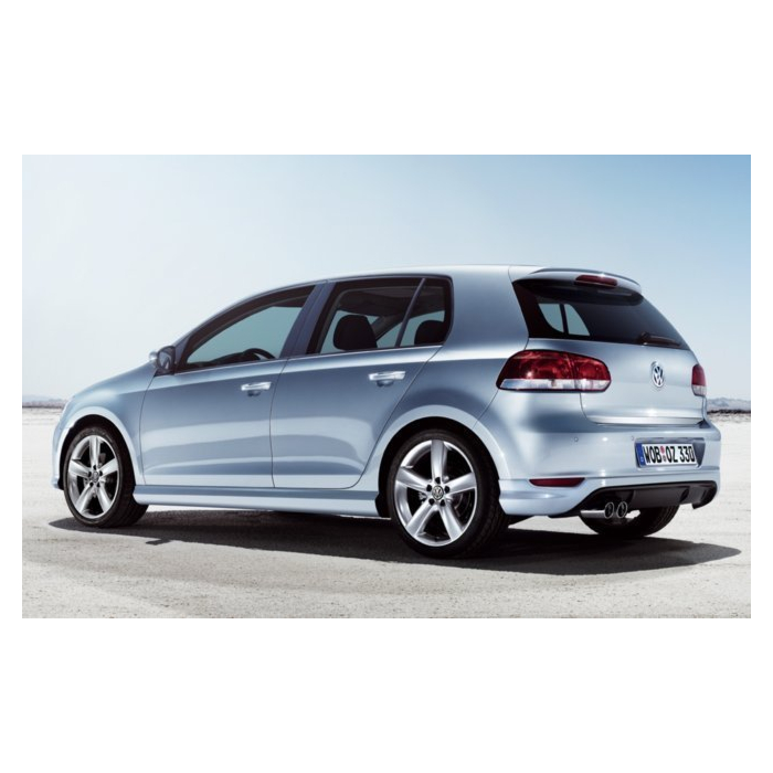 Volkswagen Golf 6 rear bumper spoiler