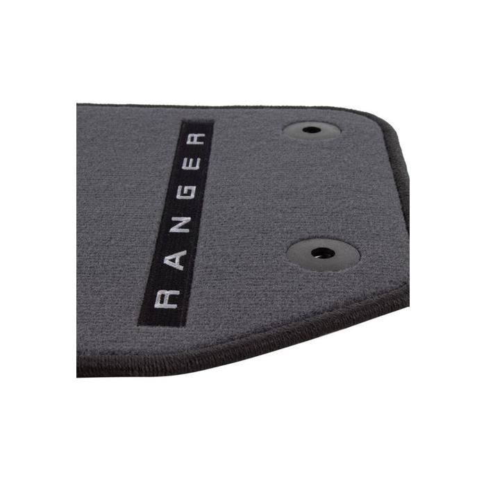 Ford Ranger (11/2011 - 11/2022) vloermatten velour voor, bestuurderszijde (Super / dubbele cabine, Limited series) RHD