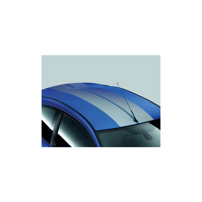 Ford Focus (01/2008 - 12/2010) hatchback GT dak striping set Performance blauw