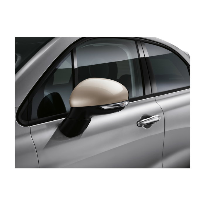 Fiat 500X spiegelkappen beige