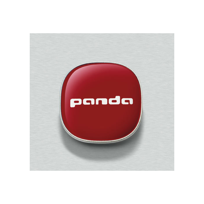 Fiat Panda 2011 - .. naafkappenset in rood kleur