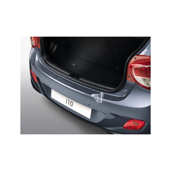 Hyundai i10 (2014 - 2017) achterbumper beschermfolie, transparant
