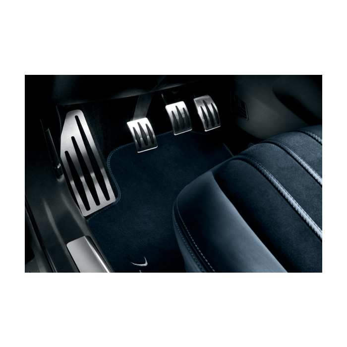 Lancia Delta 2008 - 2015 sportieve pedalenset en voetsteun in aluminium