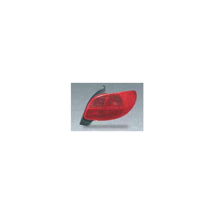 Peugeot 206 achterlichten tot 06-2003