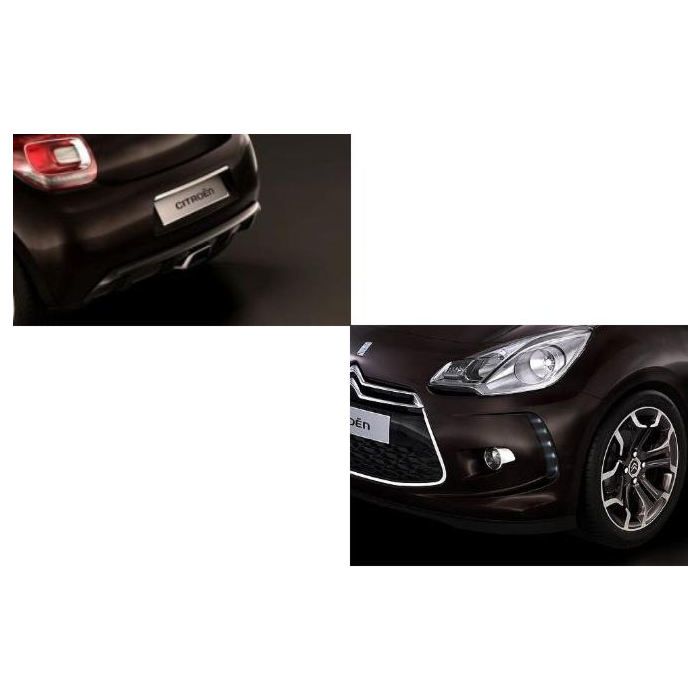 Citroën DS3 (2011 - 2018) chromen exterieurset