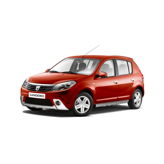 Dacia Sandero 2008 - 2012 & Stepway 1 SUV kit light (zilver)