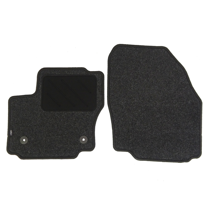 Ford Galaxy / S-MAX (08/2012 - 04/2015) vloermatten, standaard voor, zwart