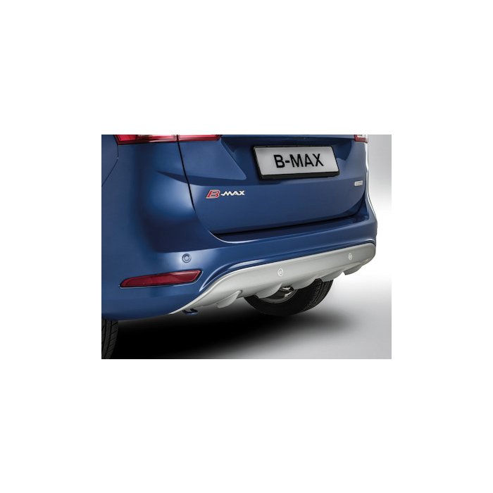 Ford B-MAX (2012 - 2018) skid plate achterbumper zilver