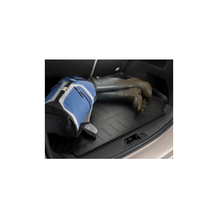 Ford B-MAX (2012 - 2018) anti-slip mat for luggage compartment black, with B-MAX logo