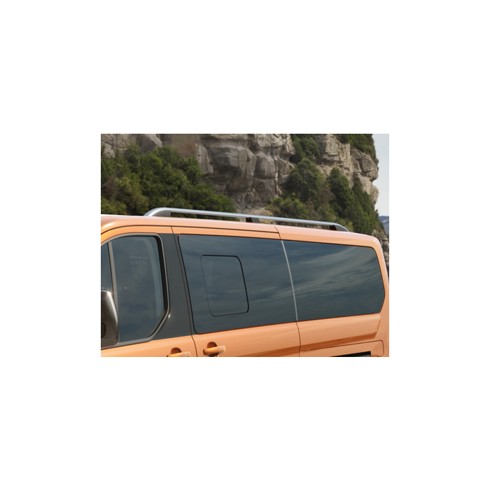 Ford Tourneo / Transit Custom (02/2018 - 09/2023) dakrails zilver