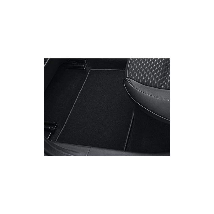 Ford Focus (04/2018 - ..) achter gevormd vloermatten velour, zwart
