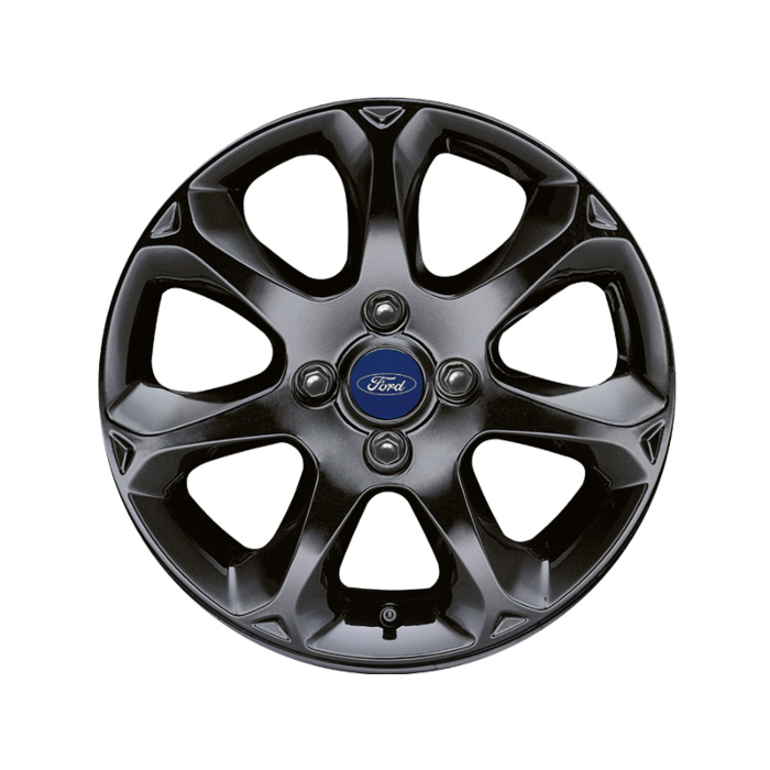 Ford lichtmetalen velg 16" 7-spaaks design, Panther Black