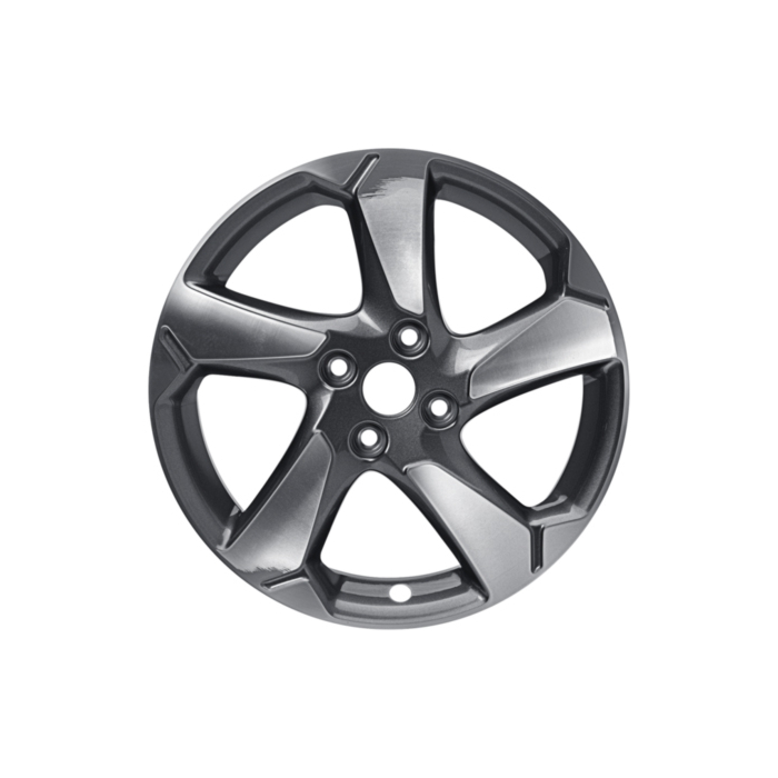Ford Fiesta (07/2017 - 2023) lichtmetalen velg 17" 5-spaaks design, ROUGH METAL