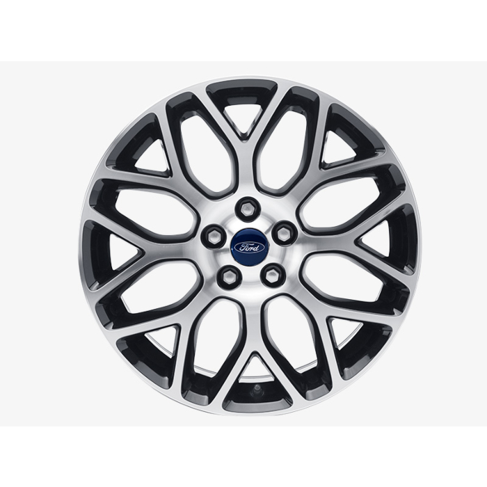 Ford C-MAX (11/2010 - 09/2018) / Focus (01/2011 - 03/2018) lichtmetalen velg 18" 8-spaaks Y-design, zwart