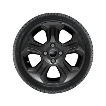Ford EcoSport (10/2017 - ..) lichtmetalen velg met winterband 16", 5-spaaksdesign, zwart