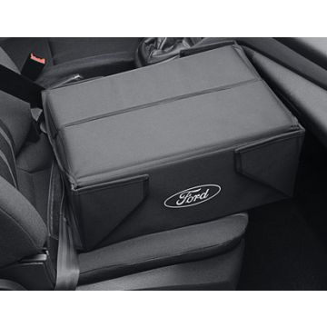 Ford inklapbare organizerbox zwarte stof, met wit Ford ovaal aan beide zijden