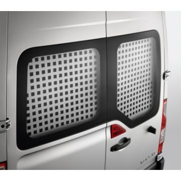 Renault Master / Opel Movano 2011 - .. bestelauto beschermrooster H2 & H3 achterdeuren