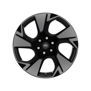 Ford Transit Custom (09/2023 - ..) lichtmetalen velg 5-spaaks design, Asphalt Matt Black