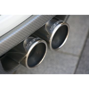 Musketier Citroën DS3 einddemper rvs 2xØ90 mm 