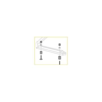 Citroen aansluitset voor ski (aluminium roof bars)
