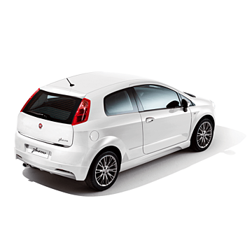 Fiat Grande Punto achterbumper spoiler