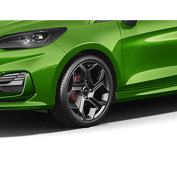 Ford Fiesta (07/2017 - 2023) lichtmetalen velg 18" 5-spaaks Y-design, Magnetite gepolijst