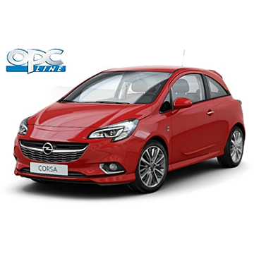 Opel Corsa E 3-drs OPC-line pakket met dakspoiler (zonder trekhaak)