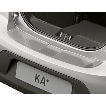 Ford Ka+ achterbumper beschermfolie, transparant