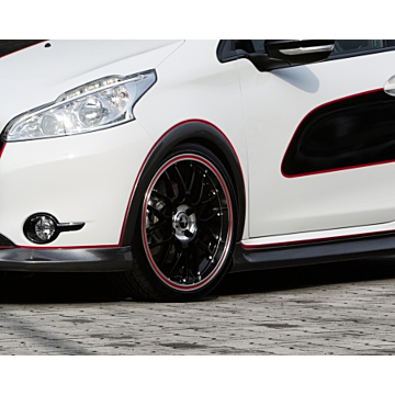 Musketier Peugeot 208 wielkastverbreders carbon-look