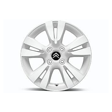 Citroën lichtmetalen velg Ashera 16" 4-gaats Blanc Banquise