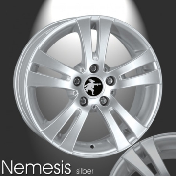 Musketier Peugeot 308 (2013 - ..) alloy wheel Nemesis 6,5x16 silver