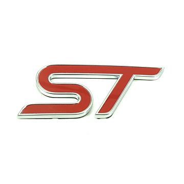 Ford Fiesta (11/2012 - 06/2017) / Focus (01/2011 - 03/2018) ST logo front side