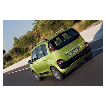 Citroën C3 Picasso molding handle trunk