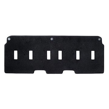 Ford Tourneo Custom (02/2014 - 09/2023) vloermatten achter, zwart