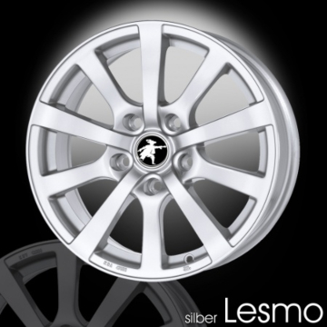 Musketier Citroën DS4 / DS5 lichtmetalen velg Lesmo 7x17 zilver
